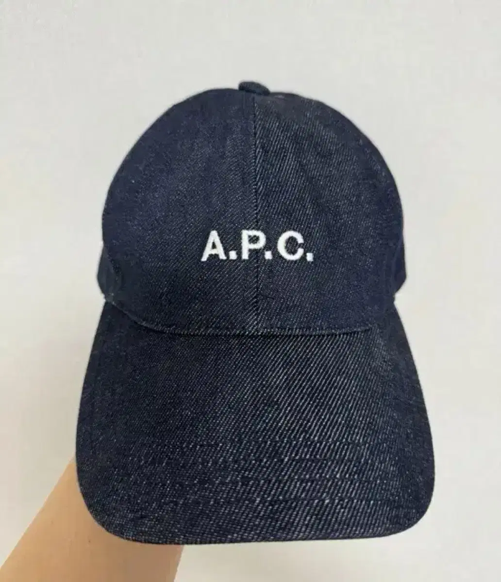 Apc 아페쎄 데님 캡모자 팝니다.